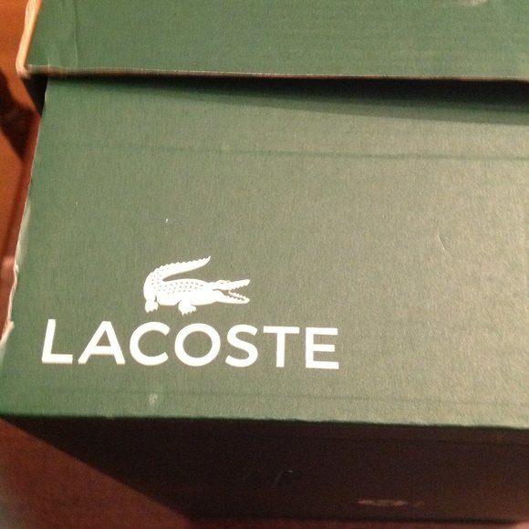 Lacoste Men's L006-TG5 Tan Leather & Suede Sneakers - 11.5 - New in Box - Picture 8 of 10